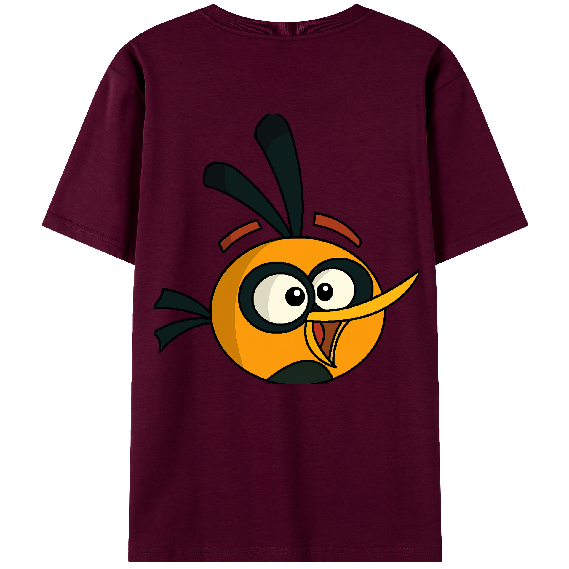 （画像用） Angry Birds アングリーバード レディース半袖Tシャツ(バックプリント)